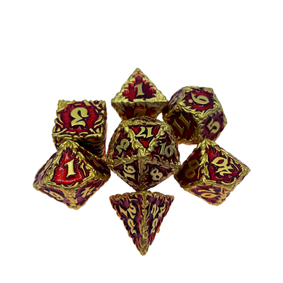 ホワイトツリー ワイン メタル マルチフェイス ダイスセット デスクトップゲーム#Dnd#Rpg#Coc