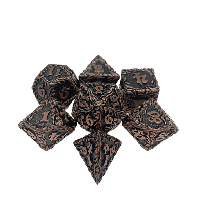 ホワイトツリー ワイン メタル マルチフェイス ダイスセット デスクトップゲーム#Dnd#Rpg#Coc