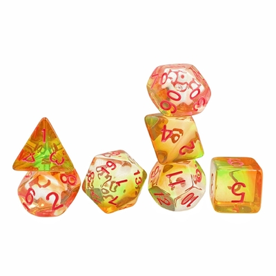カラークリスタル樹脂 デスクトップゲーム ダースセット DND ダース
