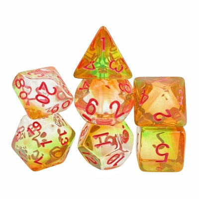 カラークリスタル樹脂 デスクトップゲーム ダースセット DND ダース