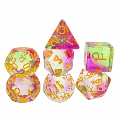 カラークリスタル樹脂 デスクトップゲーム ダースセット DND ダース
