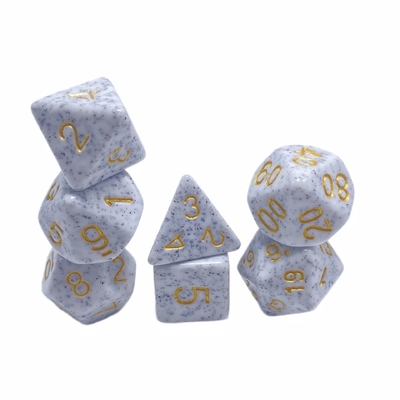 金色文字 黄金色の斑点 鉱石 鉱石 樹脂 キャラクター ボードゲーム ダイヤセット