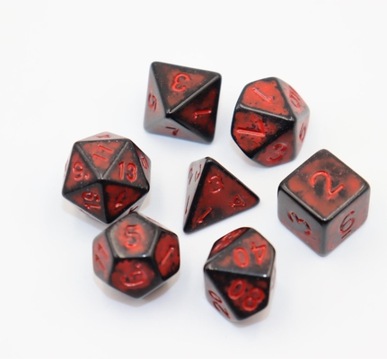 古代の黒い背中 赤い樹脂のキャラクター 卓球ゲーム ダースセット