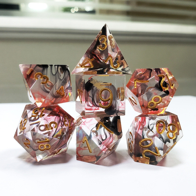 赤と黒 葉巻 混合煙結晶 樹脂 ボードダース セット