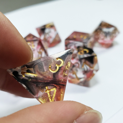 赤と黒 葉巻 混合煙結晶 樹脂 ボードダース セット