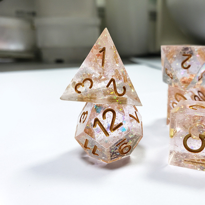 幻の透明な色水晶 樹脂ボードダースセット