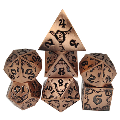 デビルズアイ ロールプレイング メタル 多面性 ダースセット TRPG COC DND