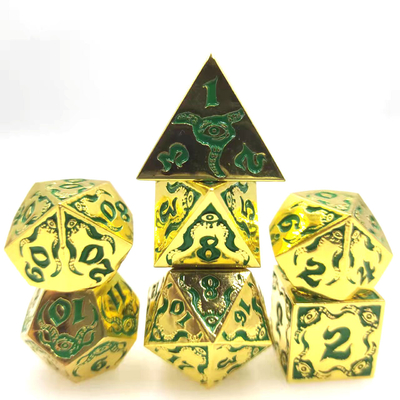 デビルズアイ ロールプレイング メタル 多面性 ダースセット TRPG COC DND