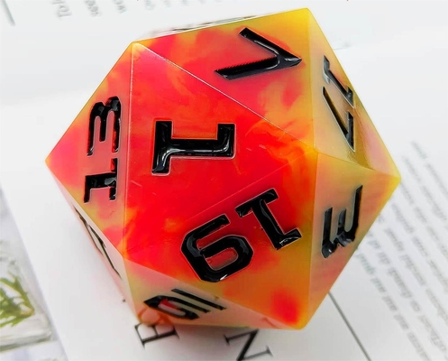 シングル20サイド 輝く樹脂ゲーム ダイス DND COC TRPG