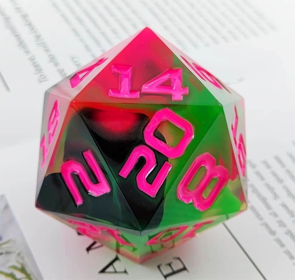 シングル20サイド 輝く樹脂ゲーム ダイス DND COC TRPG