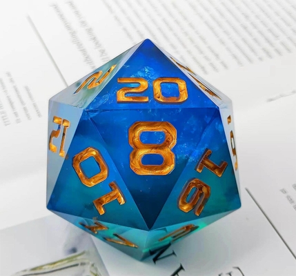 シングル20サイド 輝く樹脂ゲーム ダイス DND COC TRPG