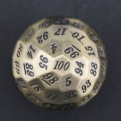 カラーマックス100Dメタルダイスセット ダンジョン&amp;ドラゴンDND #RPG #COC