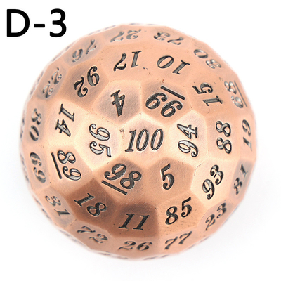 カラーマックス100Dメタルダイスセット ダンジョン&amp;ドラゴンDND #RPG #COC