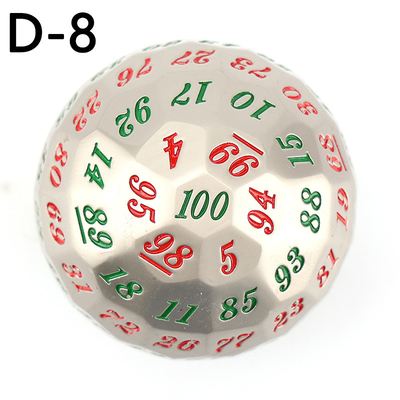 カラーマックス100Dメタルダイスセット ダンジョン&amp;ドラゴンDND #RPG #COC