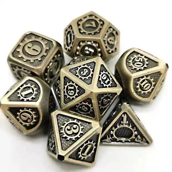 カラフル・ギア・ソリッド・メタル・ダース・セット ボードゲーム クウウ DND RPG