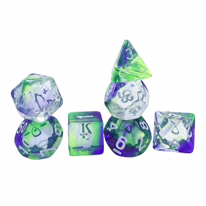 カラークリスタル樹脂 デスクトップゲーム ダースセット DND ダース