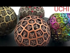 メタルダイス D100 (DND) RPGボール ロールボール デスクトップマルチヌードル ドラゴンとダンジョン