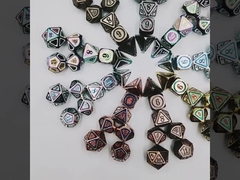 アンティークブロンズ金属のダースセット 5人称ゲーム 金属色 カスタム流浪地合金ダース