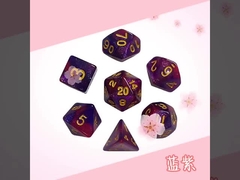 赤,紫,黒 3色 樹脂のダース スイート ドラゴンとダンジョン