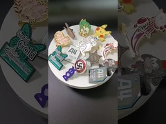 メタルバッジ メタルコイン メタルブローチ 様々なプロセスをサポートします